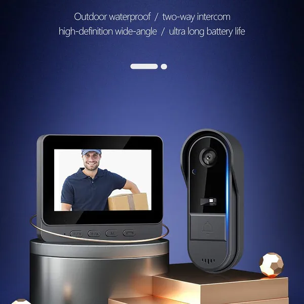 Timbre de video inalámbrico para el hogar inteligente