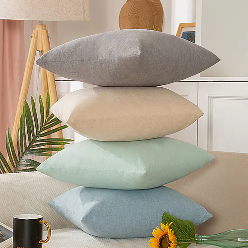 18572161924_218217645.jpg Oreiller de couleur unie Coussin de canapé en lin de salon