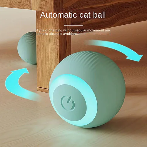 Plug Resistant Ball Roller Smart Electric Cat Toy