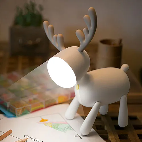 Cerf LED Lectura de Luz Nocturna