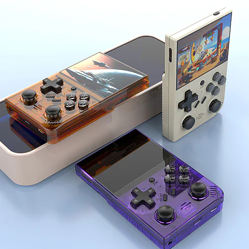 Consola portátil retro GBA R35PIUS system Linux jogo nostálgico PS1 jogo de bolso
