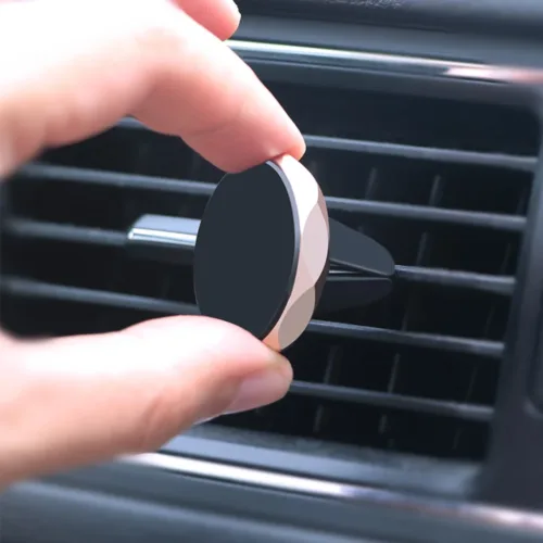 Suporte universal do telefone móvel para o carro, GPS de 360 graus, suporte magnético