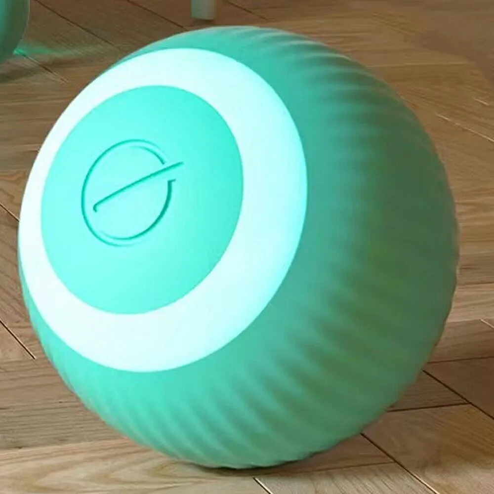 jouet de chat électrique intelligent rouleau à balle résistante à la bouchée
