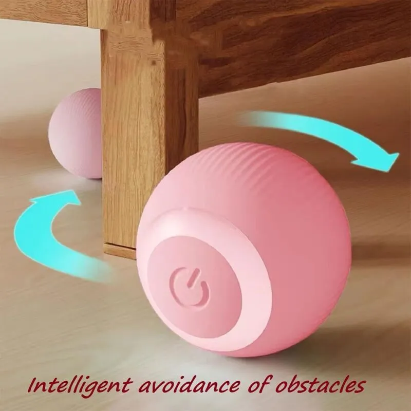 jouet de chat électrique intelligent rouleau à balle résistante à la bouchée