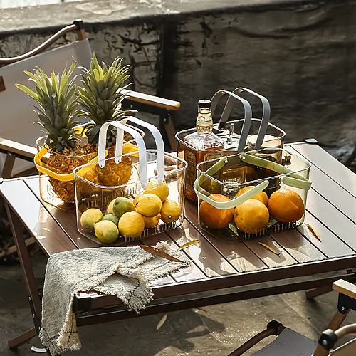 Panier de fruits portable de luxe léger pour la maison