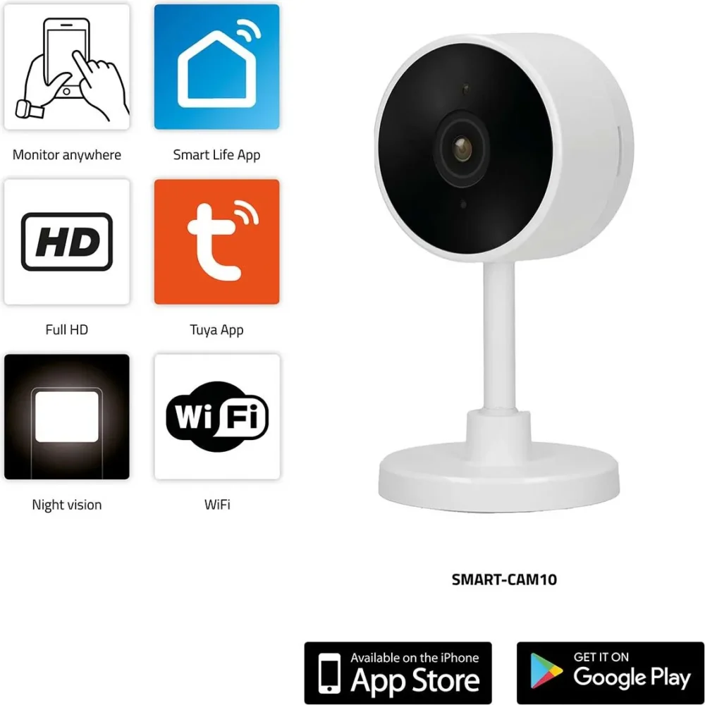 Tuya Smart Wifi Tarjeta de cámara de vigilancia Detección de movimiento de seguridad de la máquina Tuya Smart Wifi Tarjeta de cámara de vigilancia Detección de movimiento de seguridad de la máquina