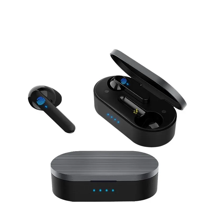 mini &eacute;couteurs intra auriculaires sans fil bluetooth sport 5.0 casque t10