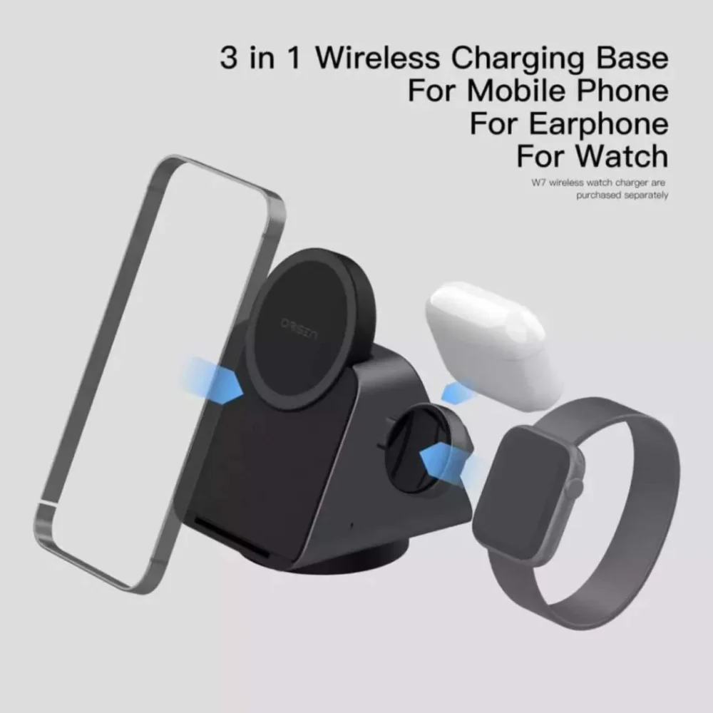 orsen: carga inalámbrica w8 wireless 3in1 orsen: carga inalámbrica w8 wireless 3in1