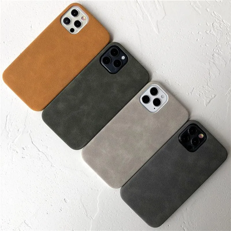 Funda de cuero para teléfono con solapa con propiedades antideslizantes y anticaídas ultrafinas Funda de cuero para teléfono con solapa con propiedades antideslizantes y anticaídas ultrafinas
