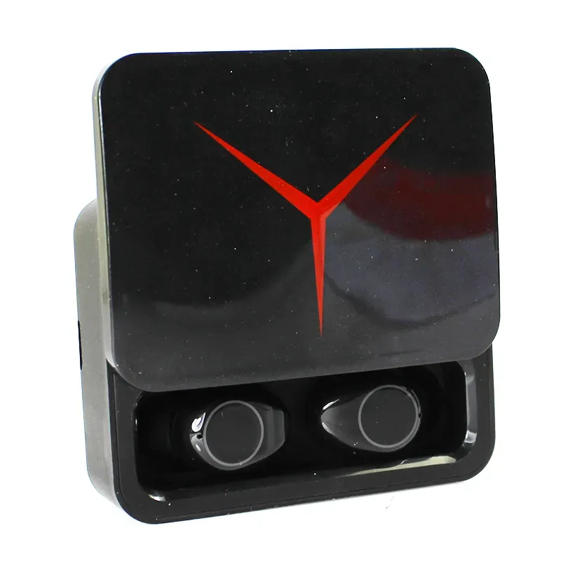 audífonos inalámbricos bluetooth led m90pro caja deslizante de efecto brillante
