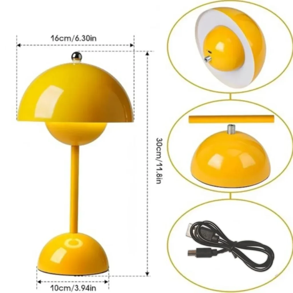 lampe de table décorative design d'ambiance de haute qualité