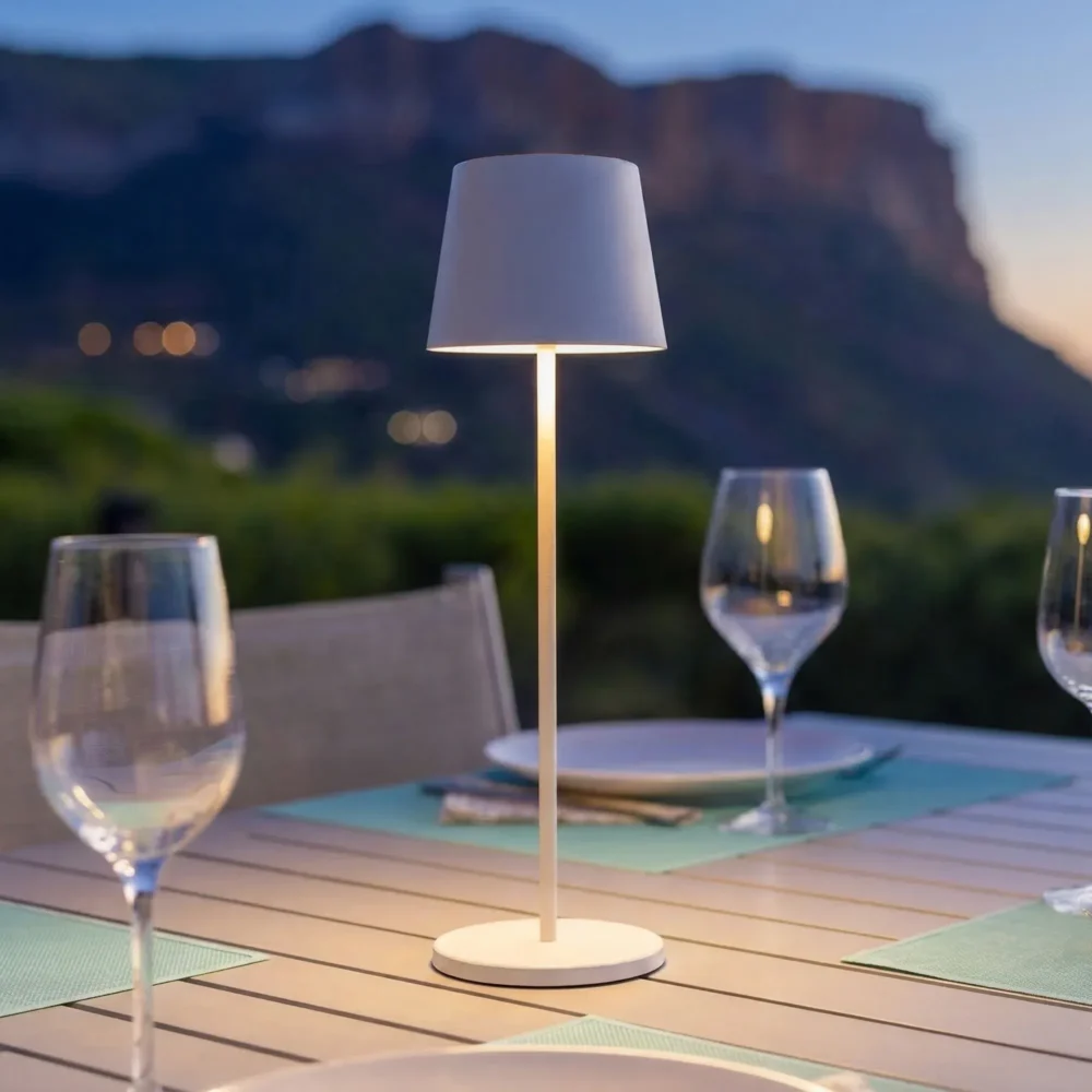 Lámpara de mesa led portátil inalámbrica con atenuación continua Lámpara de mesa led portátil inalámbrica con atenuación continua