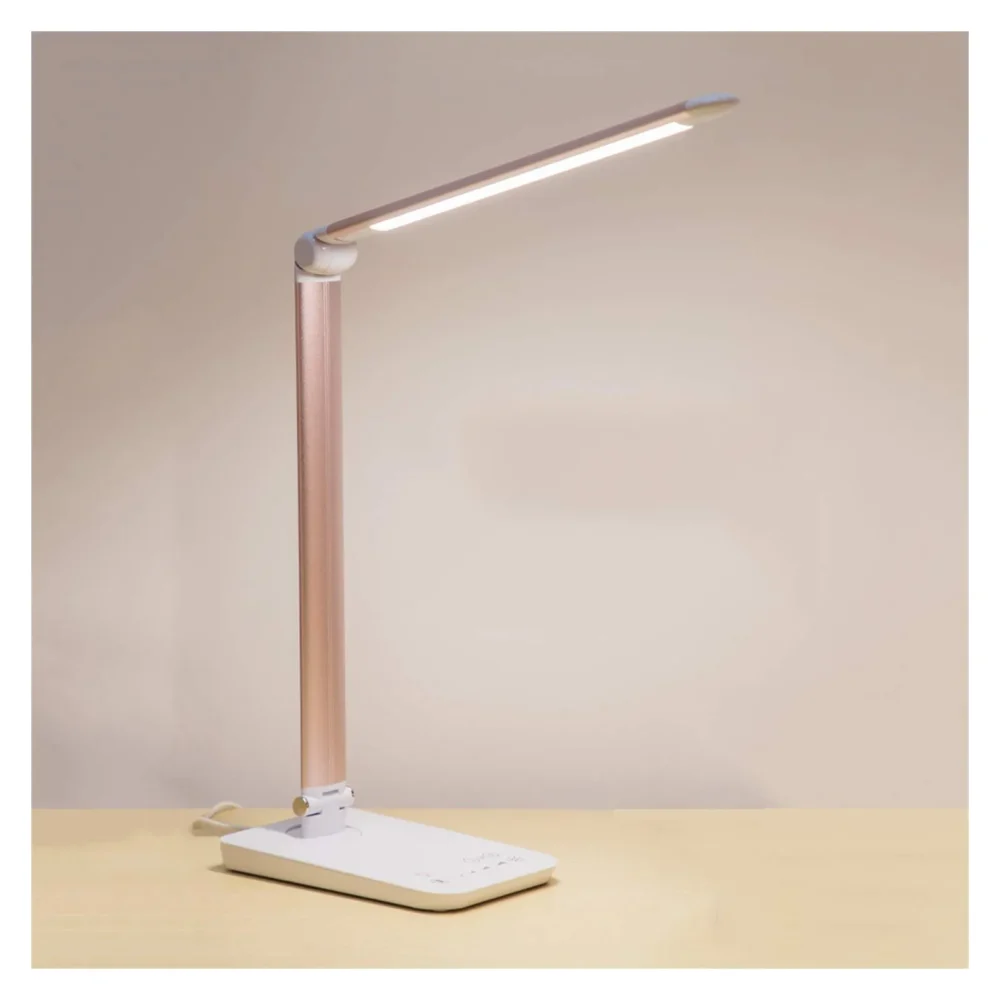 lampe de table lampe led tactile t&eacute;l&eacute;phone portable charge sans fil usb