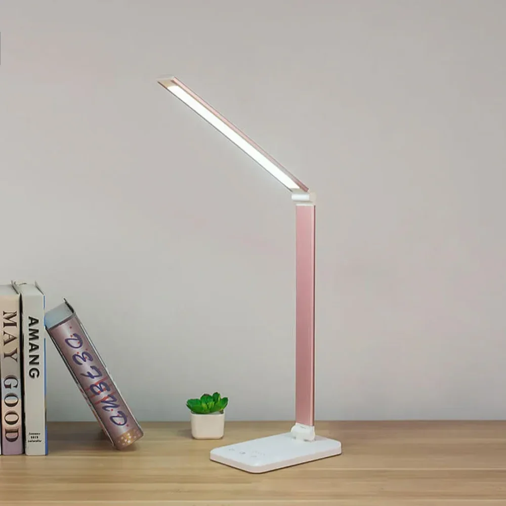 lampe de table lampe led tactile t&eacute;l&eacute;phone portable charge sans fil usb