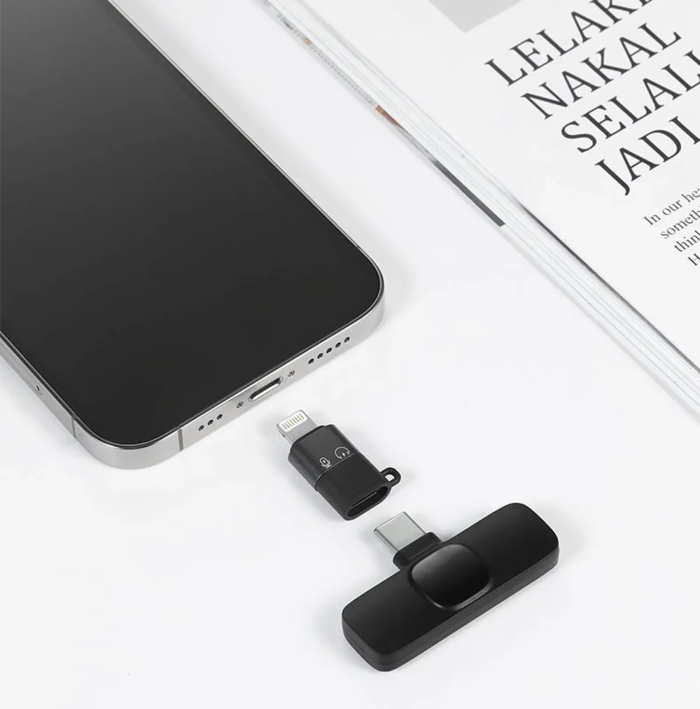 Wireless Lavalier Microphone for Mobile Phone with Noise Reduction Wireless Lavalier Microphone for Mobile Phone with Noise Reduction