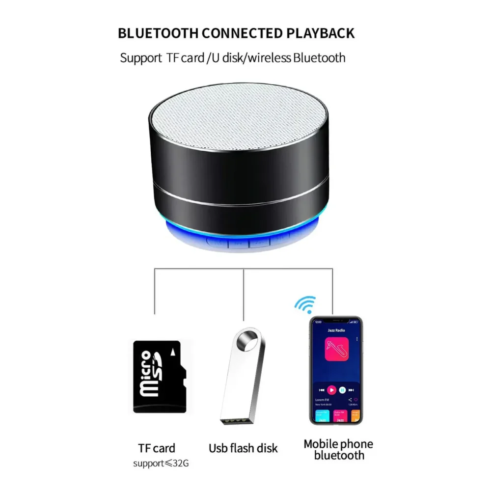 Bluetooth Speaker Audio Can Be Customized Subwoofer Small Wireless Steel Gun Bluetooth Speaker Audio Can Be Customized Subwoofer Small Wireless Steel Gun