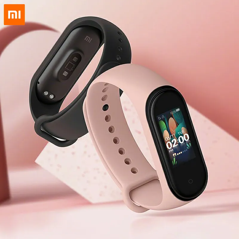 xiaomi mi banda 4 nfc reloj deportivo inteligente Pantalla de color 50m Impermeable