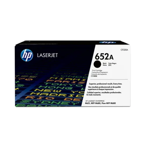 Toner noir HP 652A