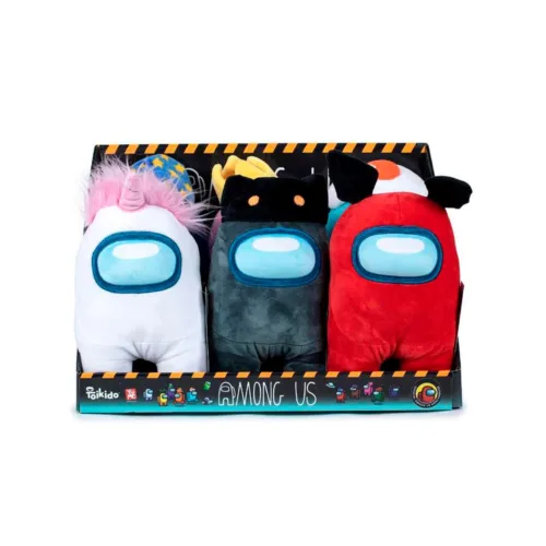 Assortiment de 6 peluches Among Us
