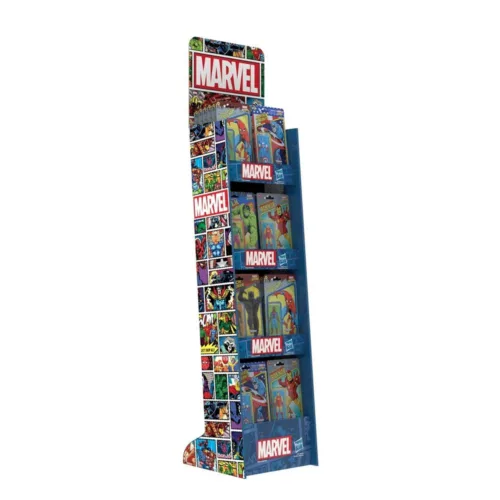 Pr&eacute;sentoir r&eacute;tro Marvel de Hasbro, 48 unit&eacute;s
