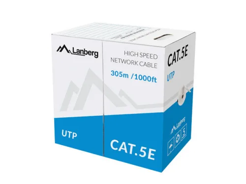 Bobine cat.5e lanberg utp 305m rj45