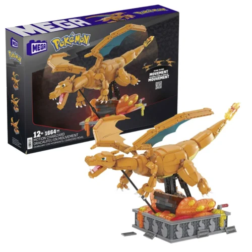 Figurine Pokémon animée Mega Construx de Mattel