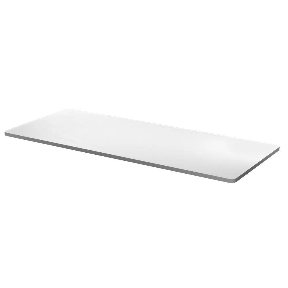 Planche Nature étendue en bois MDF blanc