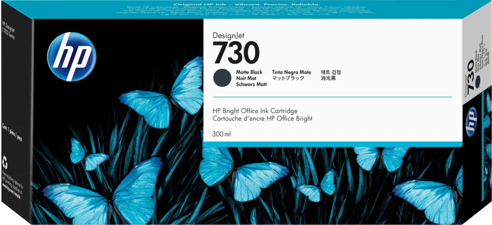 dsp0000022060-0 HP 730 Matte Black Ink Cartridge