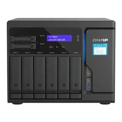 Serveur Nas qnap ts - 855x - 8g nas 6+2