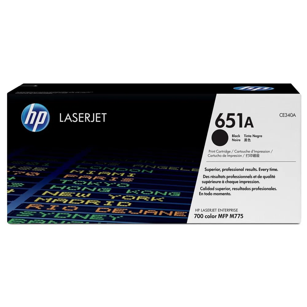 Schwarzer Toner für HP LaserJet Enterprise 651a Drucker