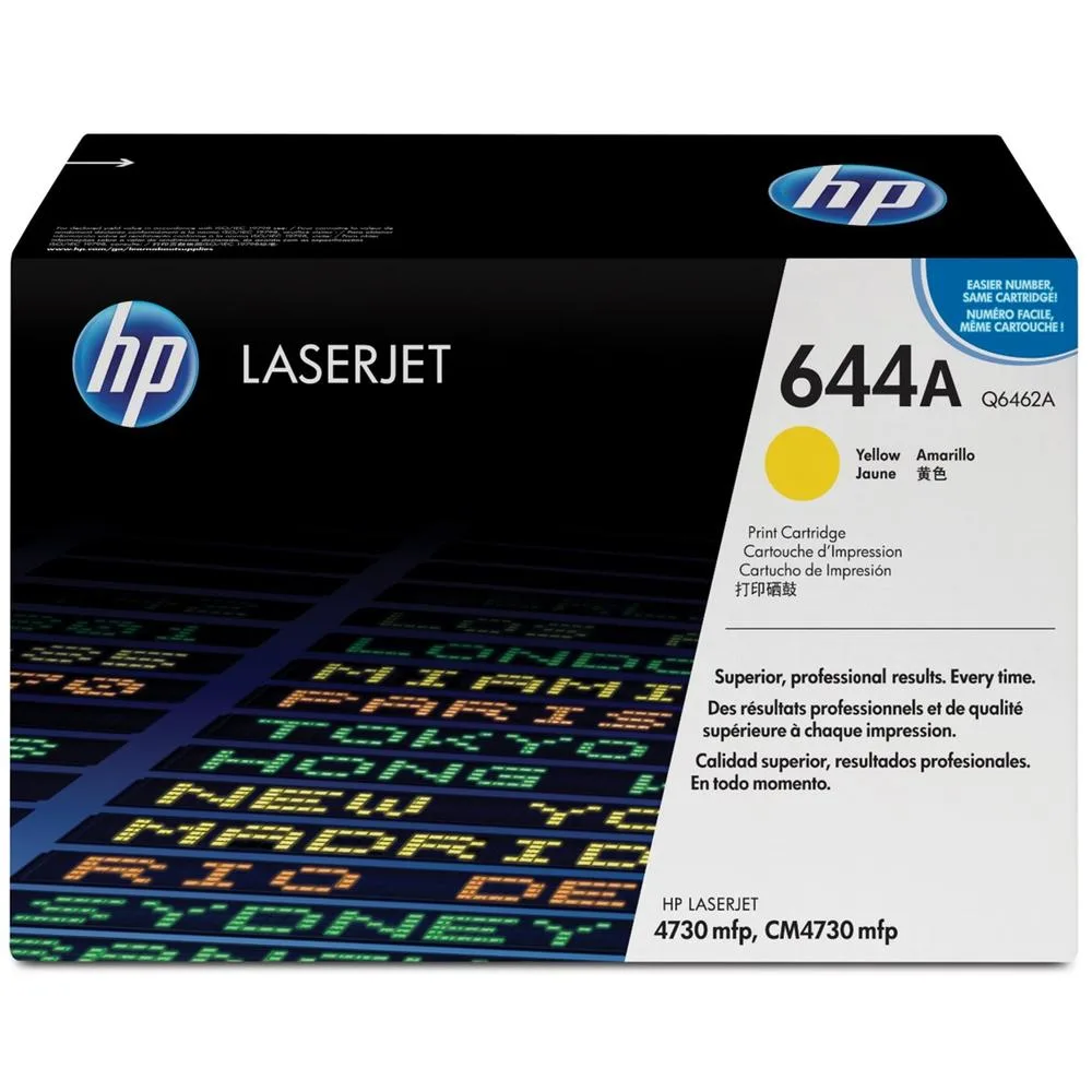 dsp0000025995-0 Toner jaune HP LaserJet Color 644a
