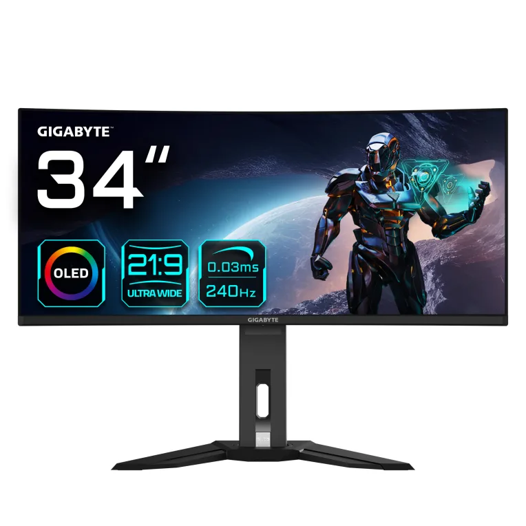 DSP0000026876-0 游戏监视器Gigabyte MO34WQC2 34英寸3440x1440