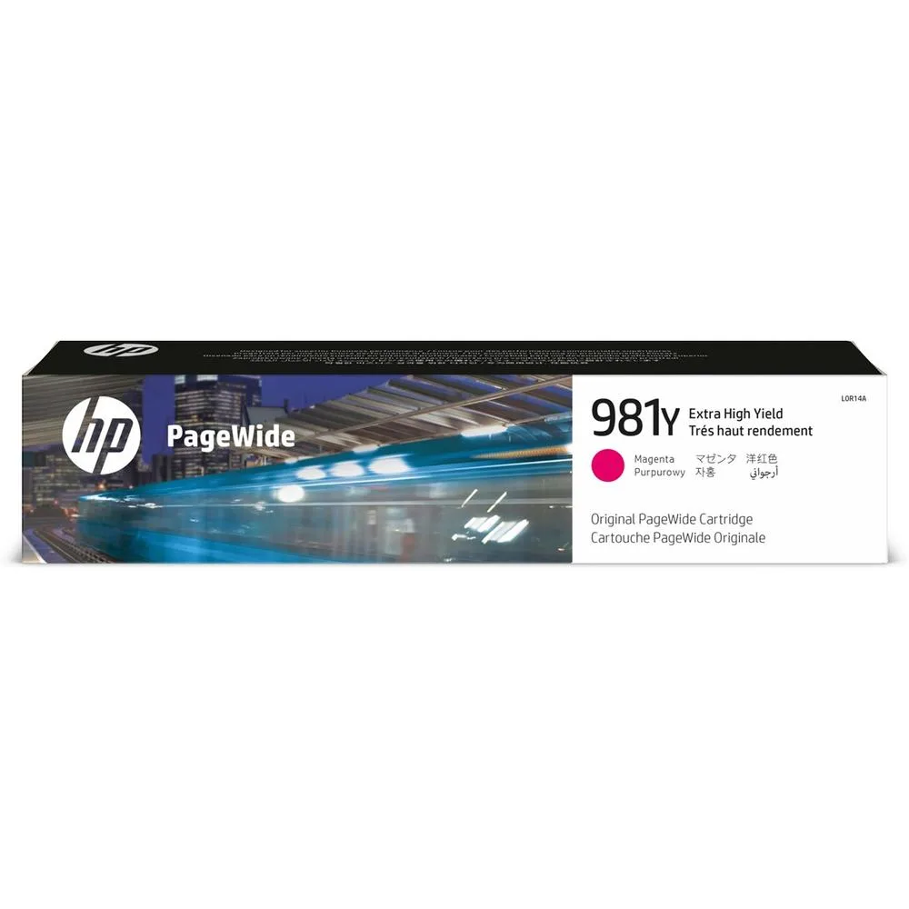 Cartouche d'encre magenta HP Pagewide 981y