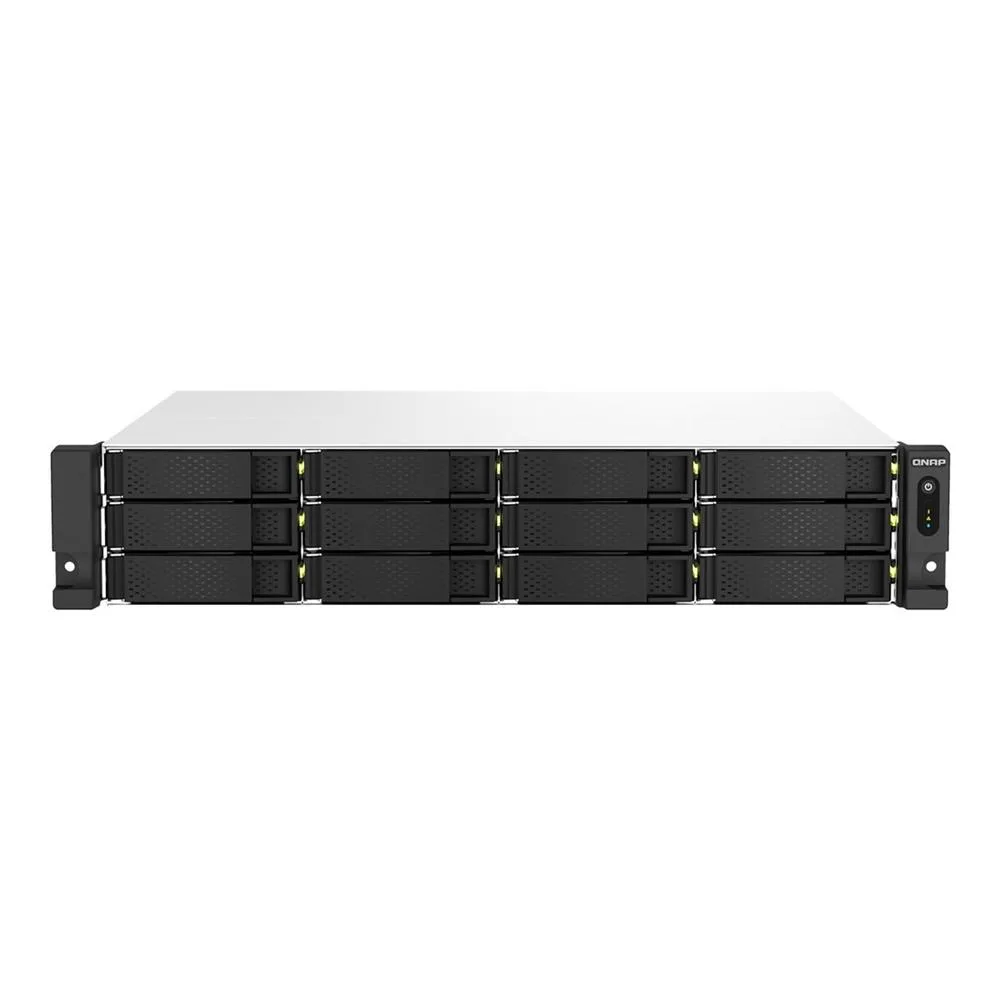 dsp0000030227-0 QNAP TS-1264U-RP-8G NAS-Server mit 12 Einschüben