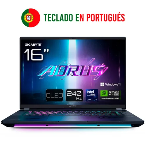 Ordinateur portable Gigabyte Aorus Master 16 U9 &ndash; 275 Hz