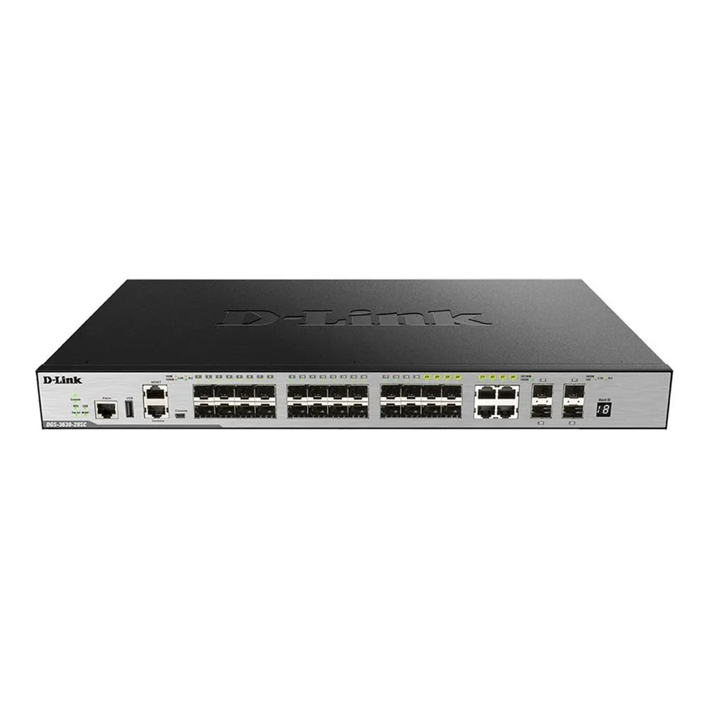 Switch D-Link DGS 3630-28SC 28 ports