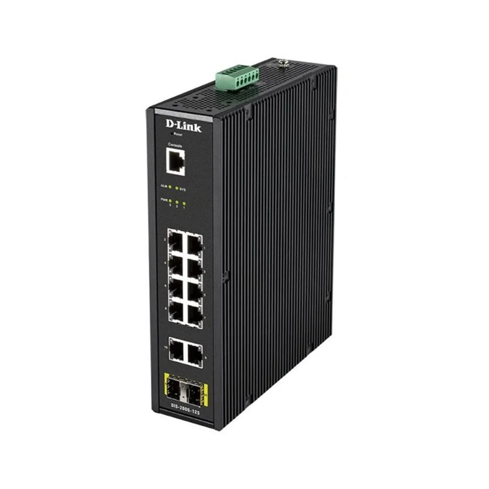 dsp0000031243-0 Interruptor industrial D-Link DIS-200G-12S 12 portas