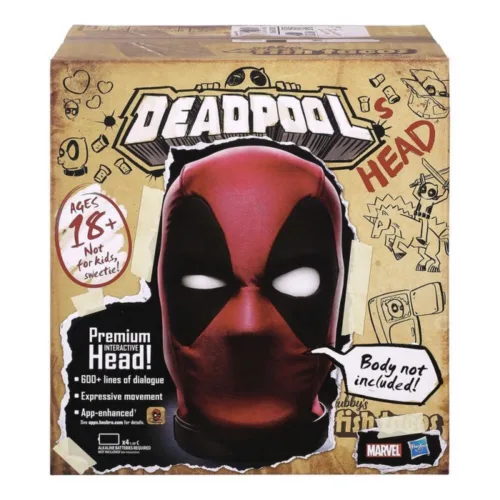 R&eacute;plique de la t&ecirc;te animatronique de Deadpool Legends (Marvel)