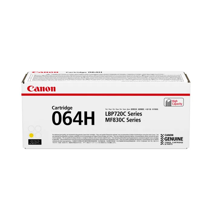 Canon 064h 10400 Yellow Toner Cartridge