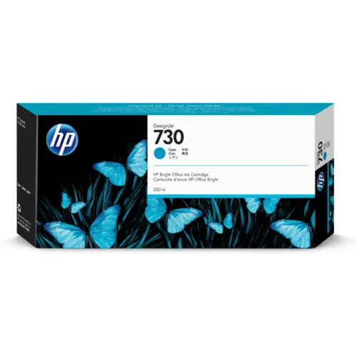 惠普 730 300ml Cyan 墨盒