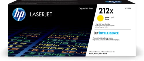 Toner jaune haute capacité HP 212x