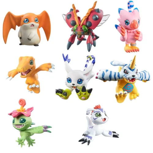 Pack de 8 figurines Megahouse Digimon Adventure