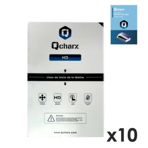 Telas protetoras dianteiras para Qcharx Hydrogel Tablets
