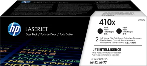 Pack de toner haute capacité pour imprimante HP LaserJet 410x