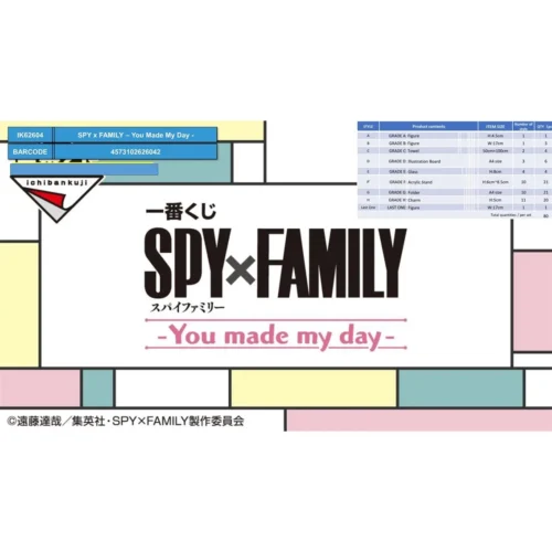 mgs0000015741-0 Ichiban Kuji banpresto spy x family