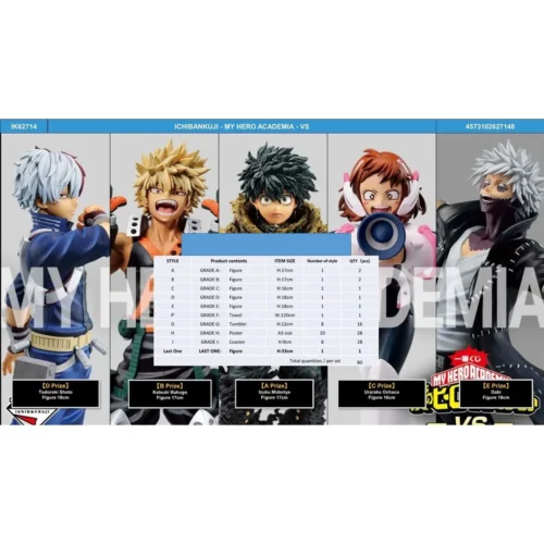 mgs0000016637-0 Ichiban Kuji My Hero Academia - vs -