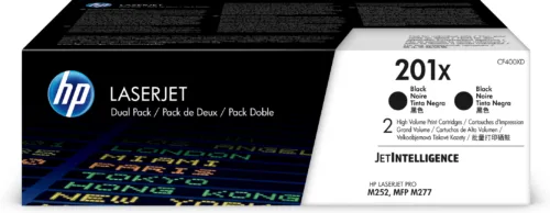 Pack de toner haute capacit&eacute; pour imprimante HP LaserJet 201x