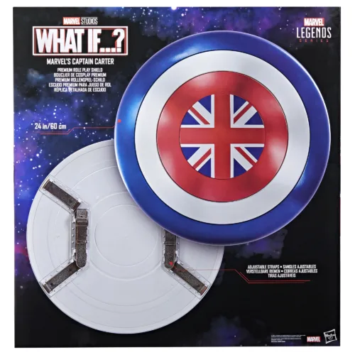 Escudo premium de la serie Marvel Legends de Hasbro