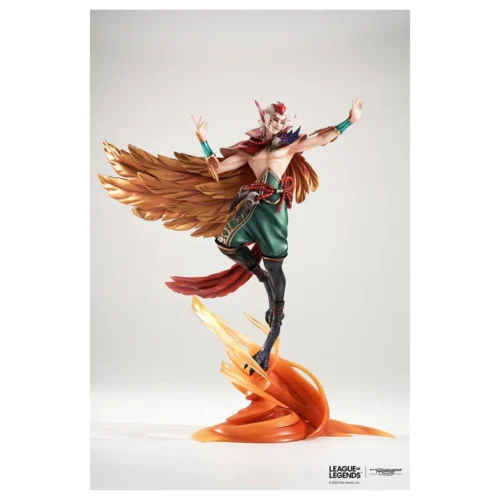 figure league of legends statue rakan