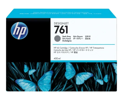 Cartouche d&rsquo;encre HP 761 gris fonc&eacute;
